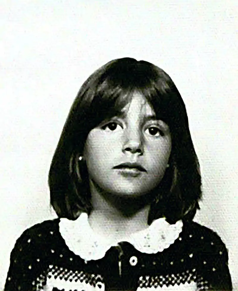 Imagen de Letizia Ortiz en sus años de escuela