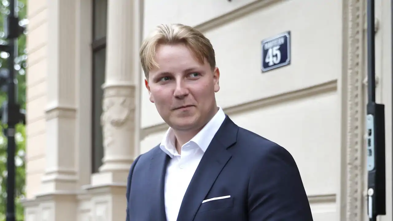 Sverre Magnus, hijo de los príncipes Haakon y Mette-Marit