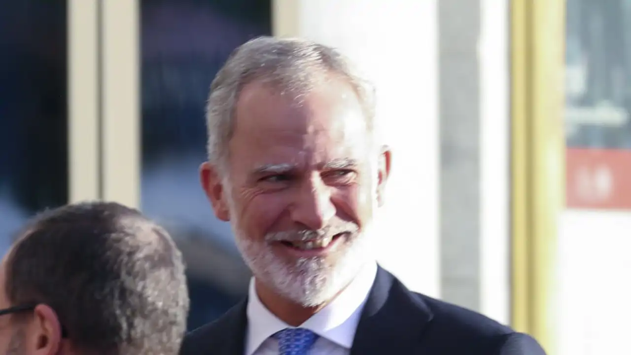 El Rey Felipe en el Teatro Real de Madrid.