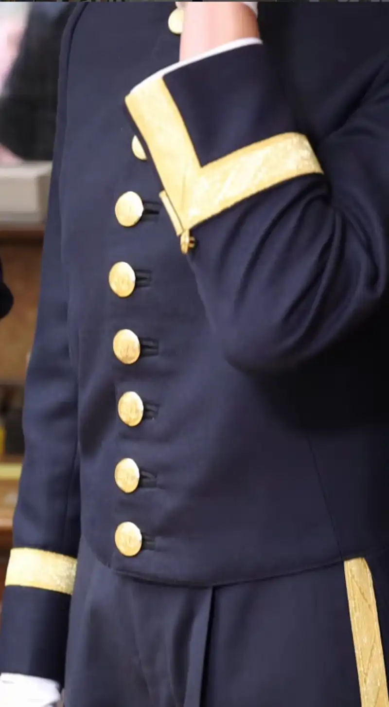 El 'petti', uniforme del Palacio Real