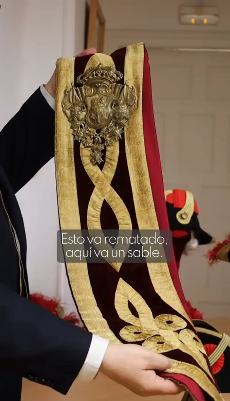 La banda de los uniformes del Palacio Real