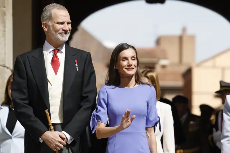 Los Reyes Felipe y Letizia en Alcalá de Henares