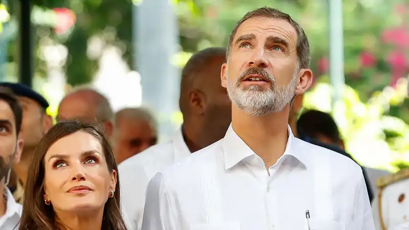 Los Reyes Felipe y Letizia en Cuba