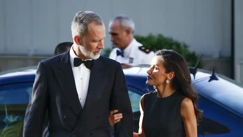 Los Reyes Felipe y Letizia en los Premios Mariano de Cavia