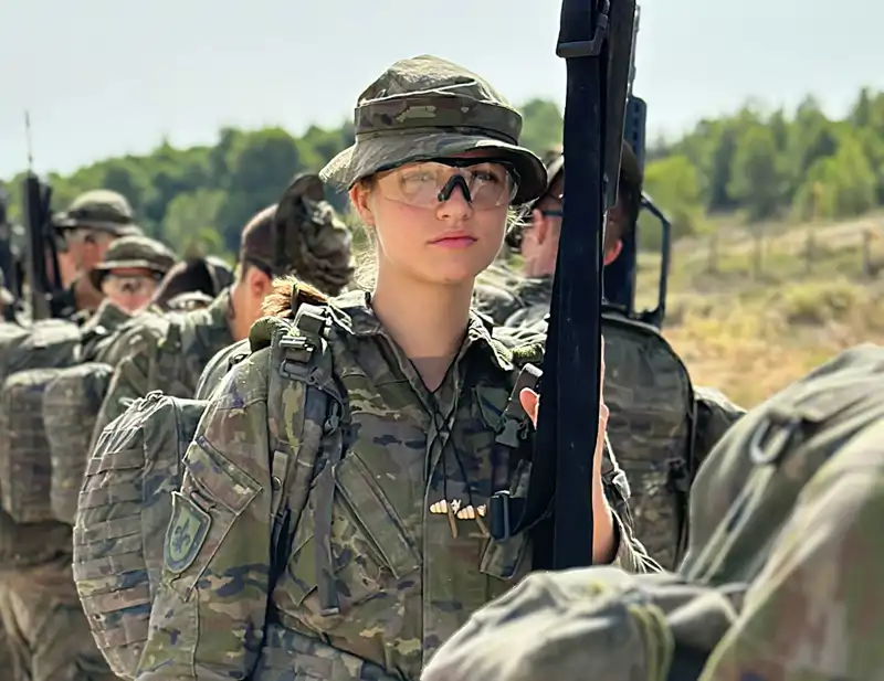 La Princesa Leonor se enfrenta al momento más duro en la Academia Militar, con pruebas que la pondrán al límite
