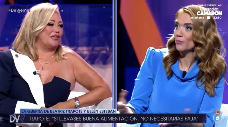 Belén Esteban y Beatriz Trapote en '¡De Viernes!'