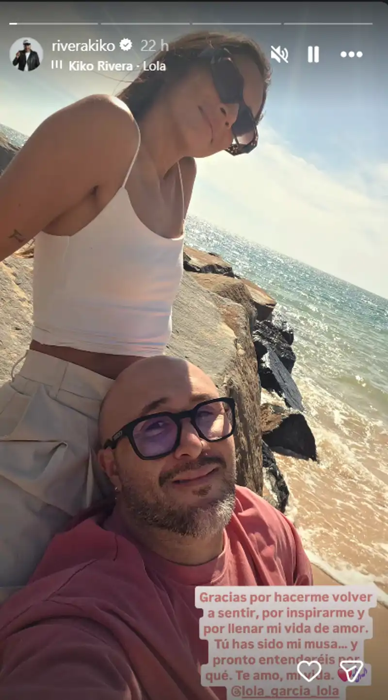 Kiko Rivera y Lola García. 