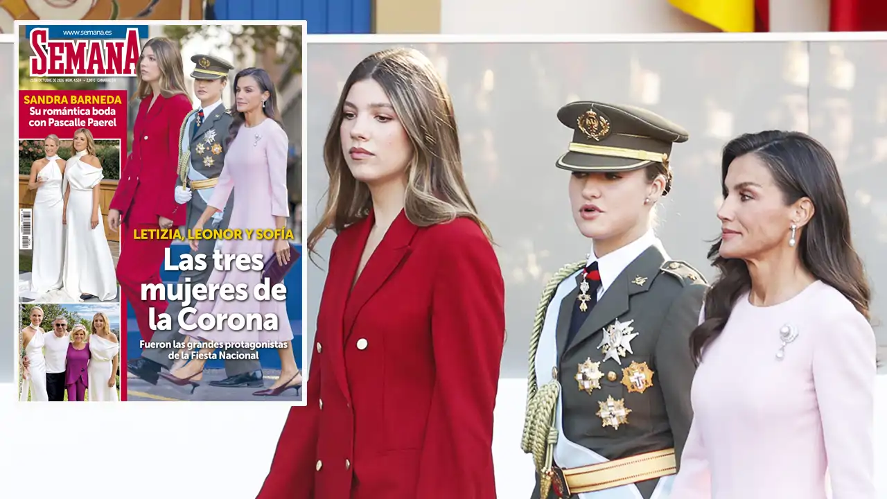 La portada de SEMANA con la Reina Letizia y sus hijas como protagonistas