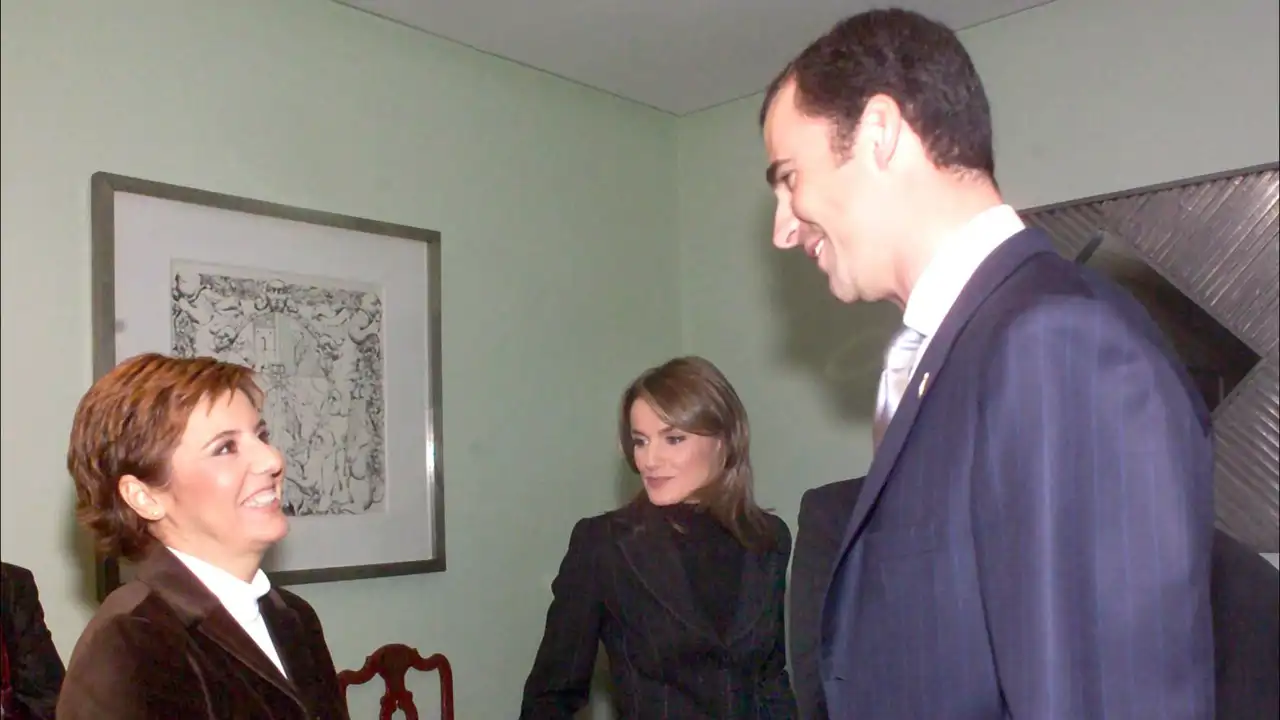 El entonces Príncipe Felipe y Letizia Ortiz, unos días antes de que se filtrara la noticia de su noviazgo.