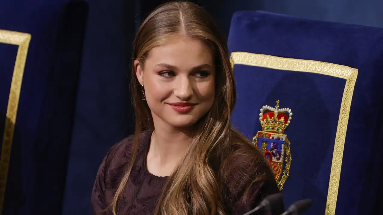 La princesa Leonor en la entrega de los Premios Princesa de Asturias 2025