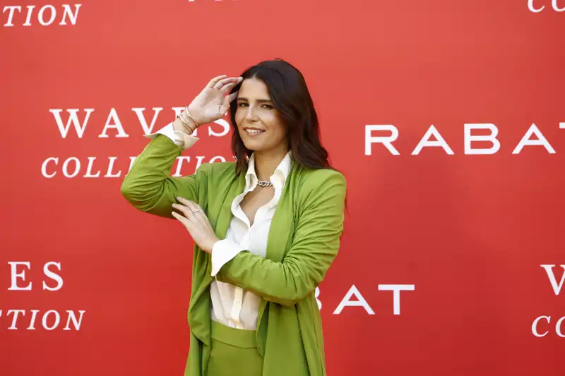 Tana Rivera posa ante los fotógrafos durante un photocall de Rabat