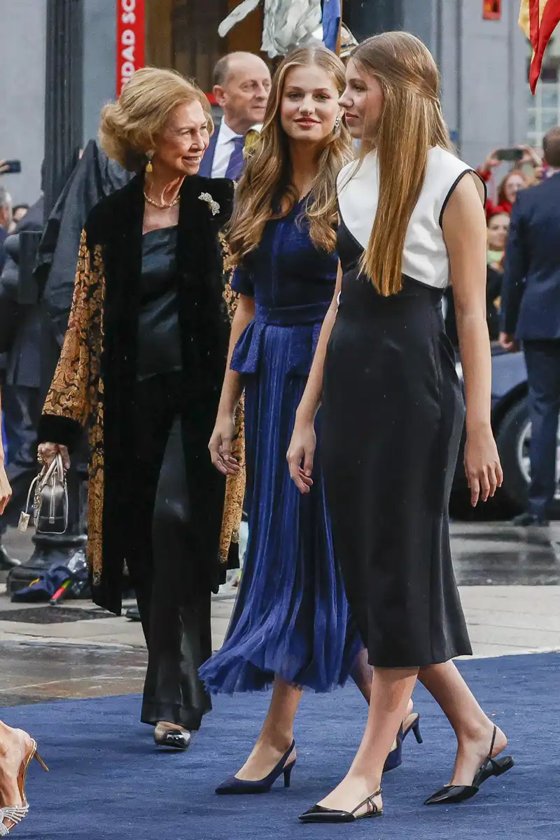 La Princesa Leonor y la Infanta Sofía en los Premios Princesa de Asturias 2023.