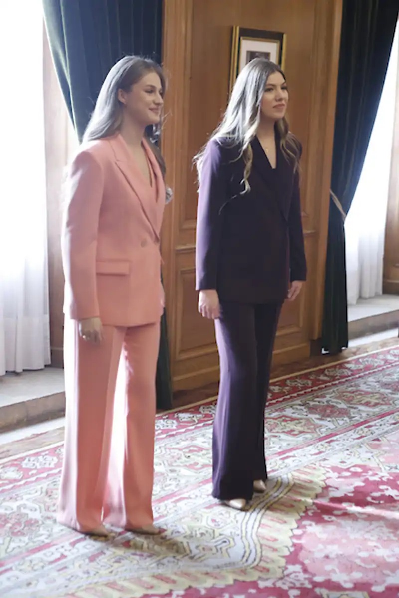 La Princesa Leonor y la Infanta Sofía en las audiencias de los Premios Princesa de Asturias 2026