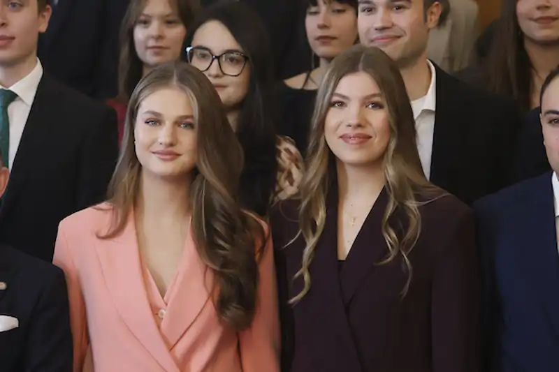 La Princesa Leonor y la Infanta Sofía en unas audiencias de los Premios Princesa de Asturias 2026