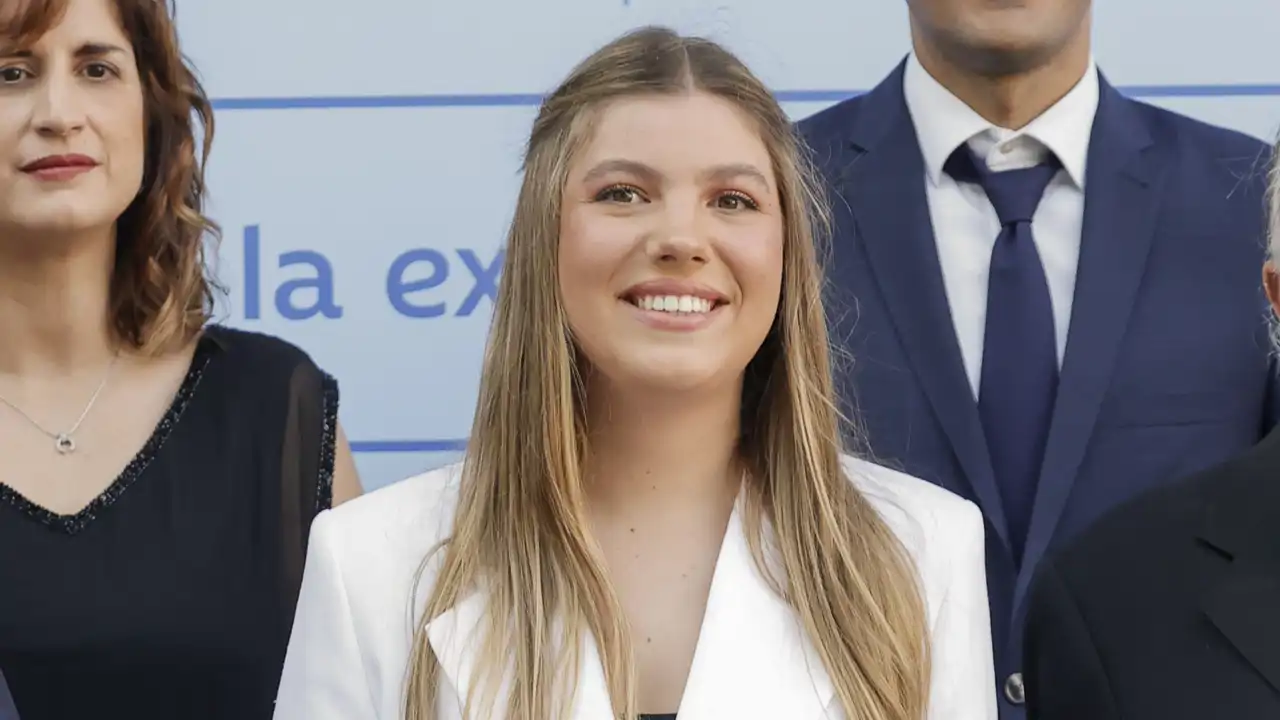 La Infanta Sofía preside un acto de la Fundación Ibercaja en Zaragoza
