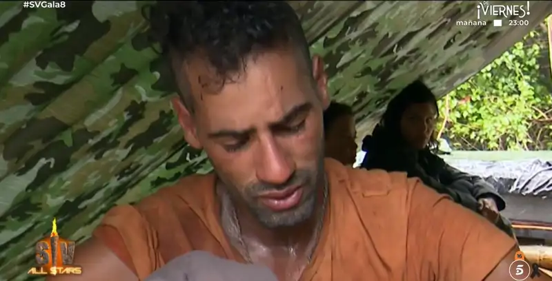 Asraf Beno, evacuado de Honduras tras su malestar en 'Supervivientes All Stars 3'